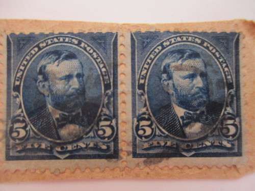 AMERICA  -  5c MOUNTED STAMPS