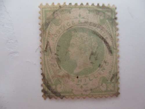 GREAT BRITAIN - INLAND AND REVENUE ONE SHILLING POSTAGE STAMP