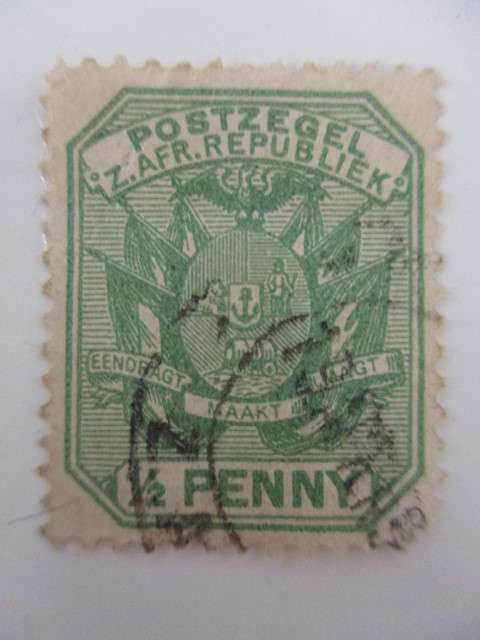 SOUTH AFRICA  2 UNION STAMPS