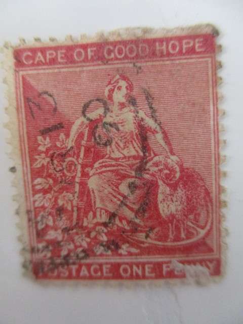 SOUTH AFRICA  2 UNION STAMPS
