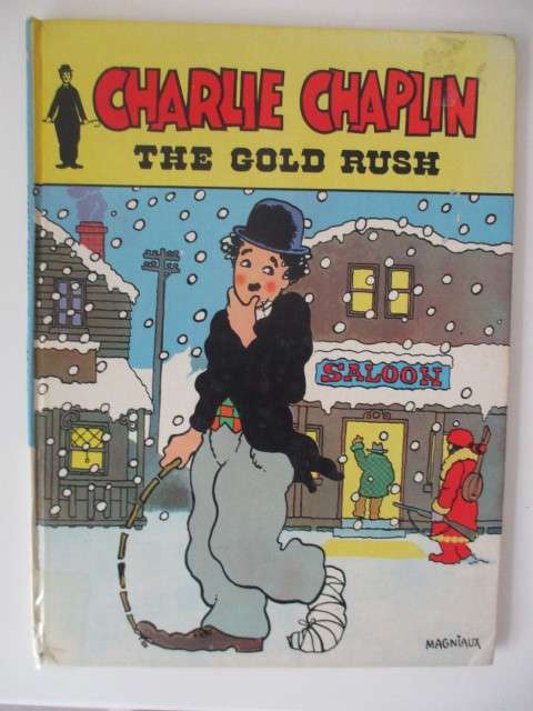 CHARLIE CHAPLIN THE GOLD RUSH- 1974  ANNUAL TYPE BOOK
