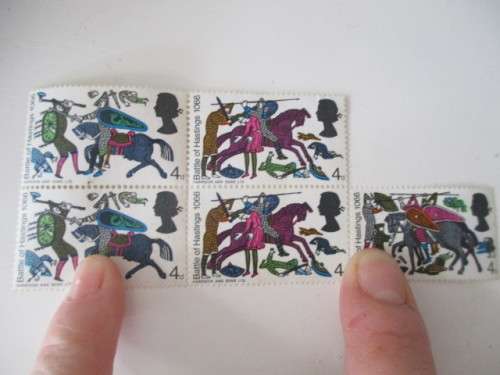 GREAT BRITAIN  -  LOT OF MINT STAMPS BATTLE OF HASTINGS