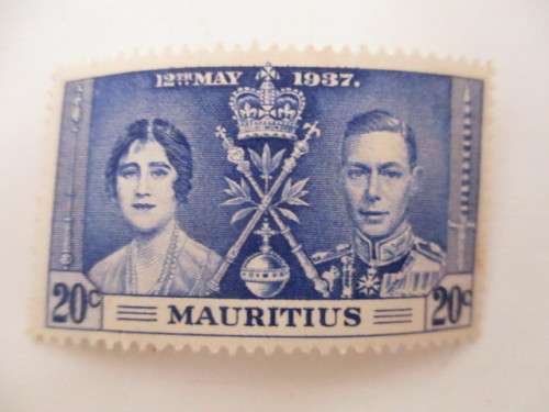 LOT OF 4 MINT STAMPS KING GEORGE VI  1937