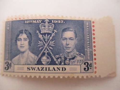 LOT OF 4 MINT STAMPS KING GEORGE VI  1937