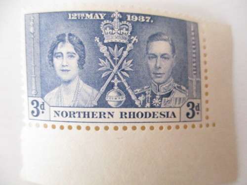 LOT OF 4 MINT STAMPS KING GEORGE VI  1937