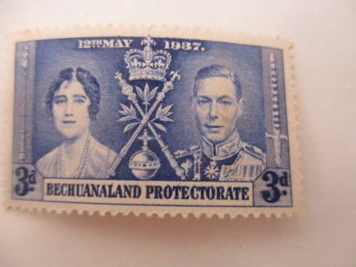 LOT OF 4 MINT STAMPS KING GEORGE VI  1937