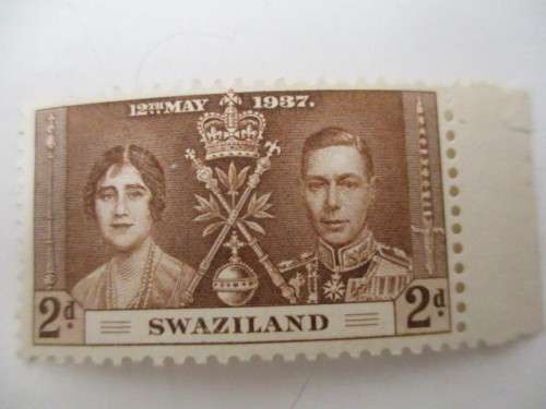 LOT OF 3 MINT  CORONATION STAMPS - 1937