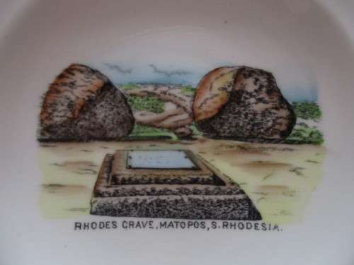 LOVELY VINTAGE - ROYAL STANDARD  - SMALL PLATE RHODES GRAVE  11 CM ACROSS