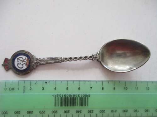 VINTAGE TEASPOON CORONATION OF KING GEORGE AND ELIZABETH - 1937  - EPNS