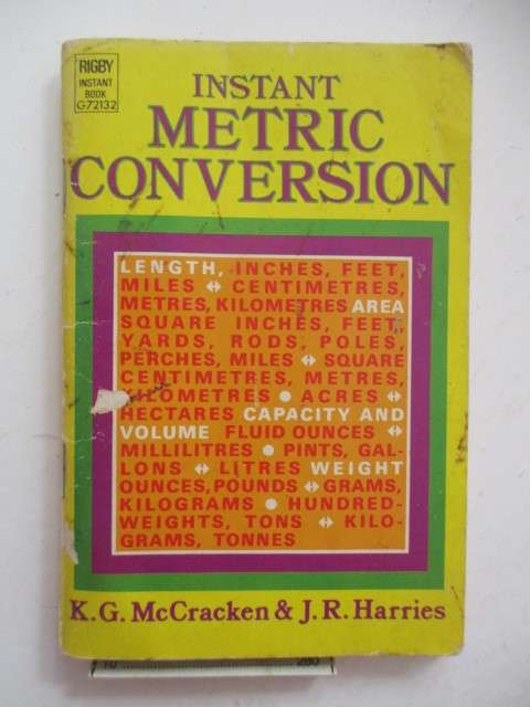 MINI BOOKLET INSTANT METRIC CONVERSION  - 1973