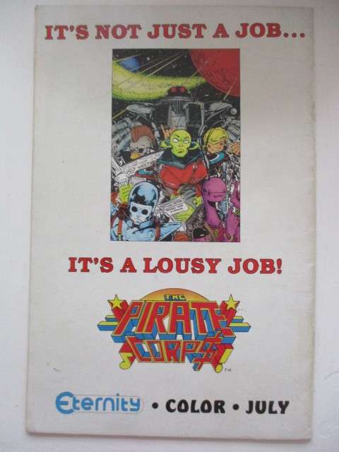 ETERNITY COMICS - CARNAGE - VOL. 1 NO. 1  -  1987