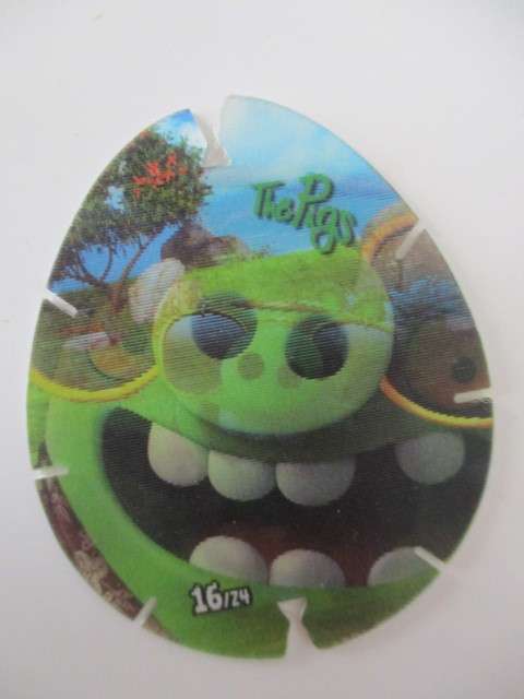 THE ANGRY BIRDS MOVIE TAZOS  NO. 16