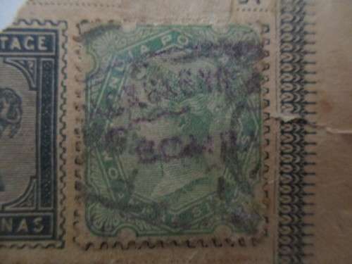 INDIA LOT OF 3 MOUNTED QUEEN VICTORIA  STAMPS