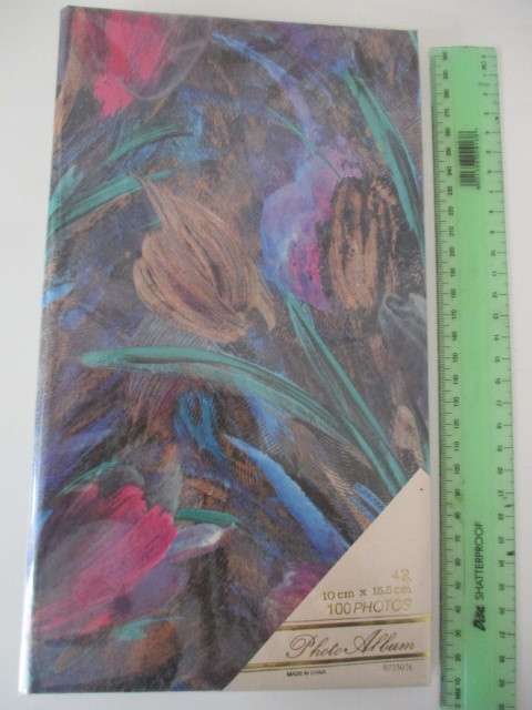 NEW PHOTO ALBUM CAN BE USED FOR POST CARDS AND BANK NOTES