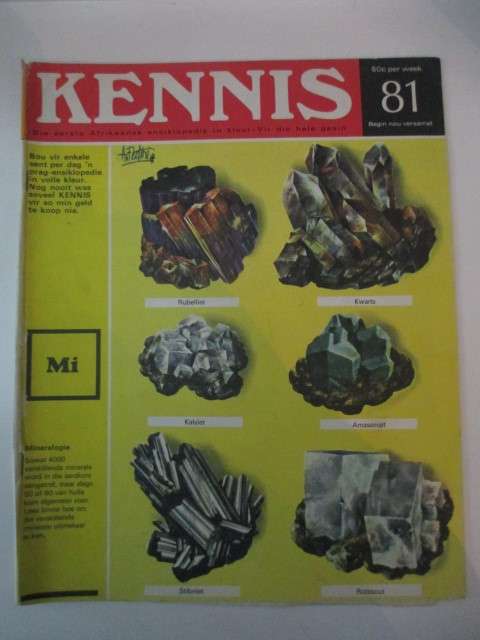 VINTAGE KENNIS ENSIKLOPEDIE IN KLEUR - NO. 81