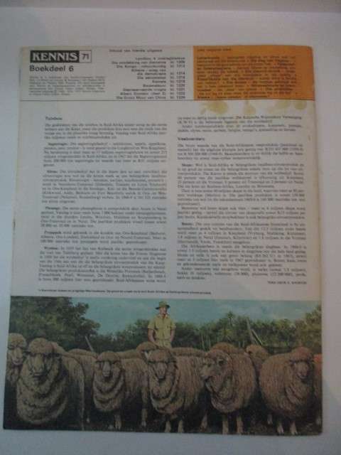 VINTAGE KENNIS ENSIKLOPEDIE IN KLEUR - NO. 71