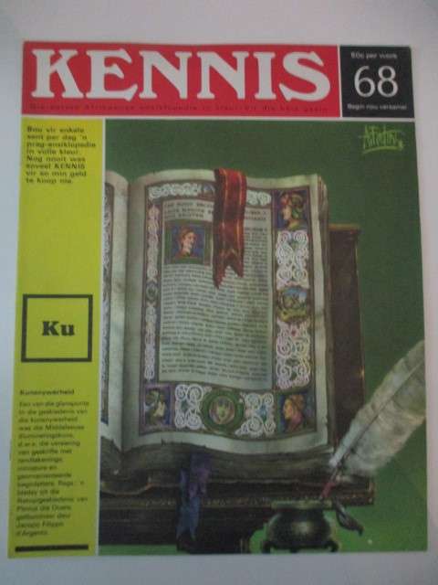 VINTAGE KENNIS ENSIKLOPEDIE IN KLEUR - NO. 68