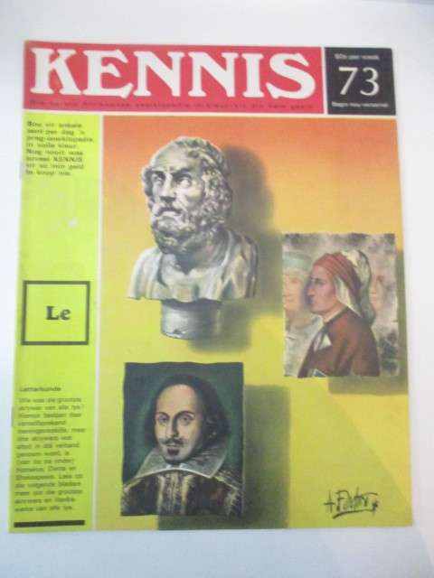 VINTAGE KENNIS ENSIKLOPEDIE IN KLEUR NO. -  73