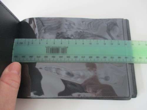 TWO LOVELY SMALL PHOTO ALBUMS  TO HOLD PHOTOS POSTCARDS OR BANK NOTES
