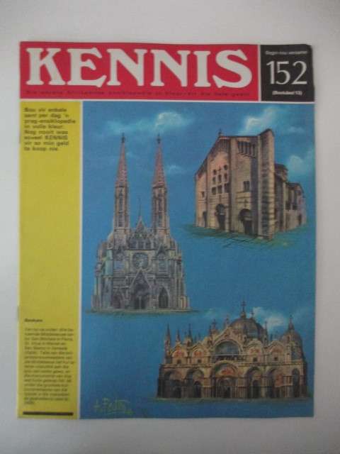 VINTAGE KENNIS ENSIKLOPEDIE IN KLEUR - NO. 152