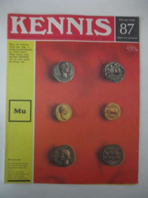 VINTAGE KENNIS ENSIKLOPEDIE IN KLEUR - NO. 87