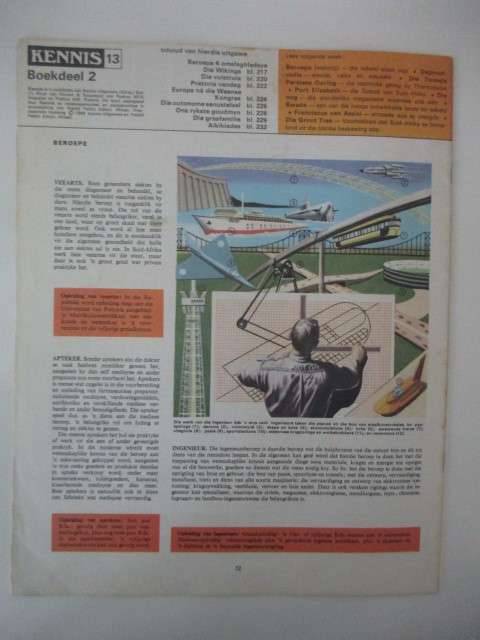 VINTAGE KENNIS ENSIKLOPEDIE IN KLEUR - NO. 13