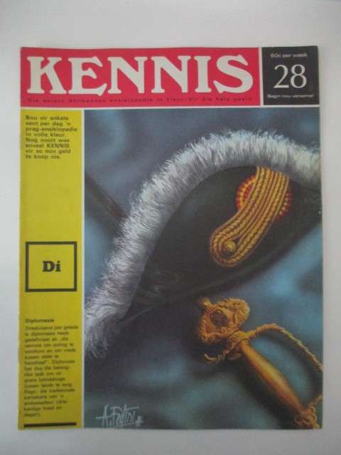 VINTAGE KENNIS ENSIKLOPEDIE IN KLEUR NO. 28