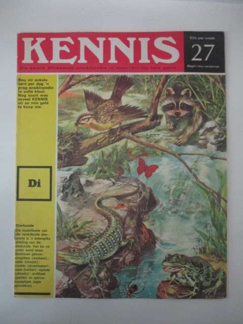 VINTAGE KENNIS ENSIKLOPEDIE IN KLEUR NO. 27