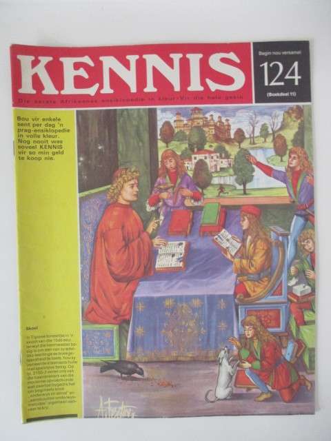 VINTAGE KENNIS ENSIKLOPEDIE IN KLEUR - NO. 124