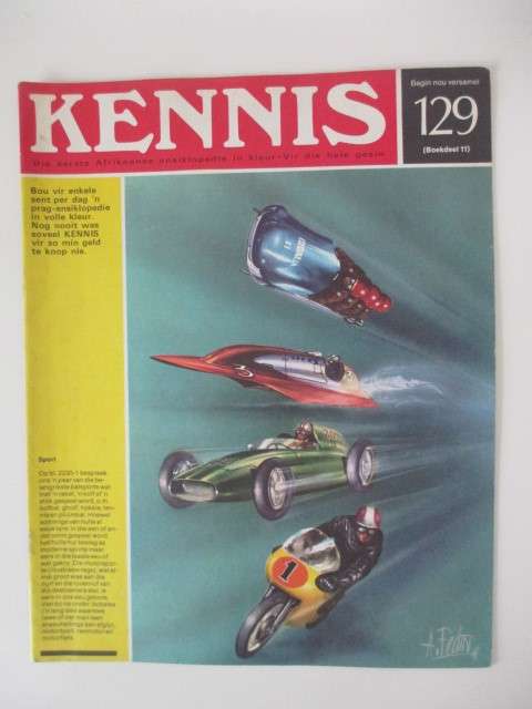 VINTAGE KENNIS ENSIKLOPEDIE  IN KLEUR  NO. 129