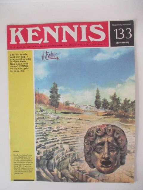 VINTAGE KENNIS ENSIKLOPEDIE  IN KLEUR NO. 133