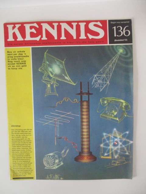 VINTAGE KENNIS ENSIKLOPEDIE IN KLEUR - NO. 136