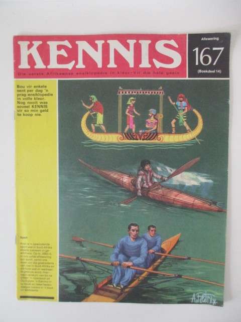 VINTAGE KENNIS ENSIKLOPEDIE IN KLEUR - NO. 167