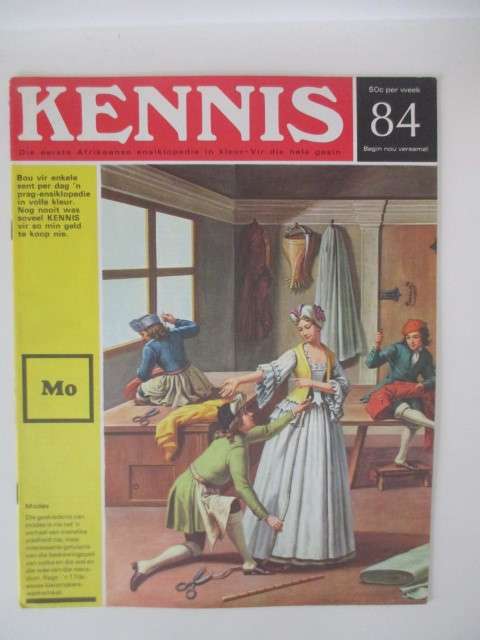 VINTAGE KENNIS ENSIKLOPEDIE IN KLEUR - NO. 84