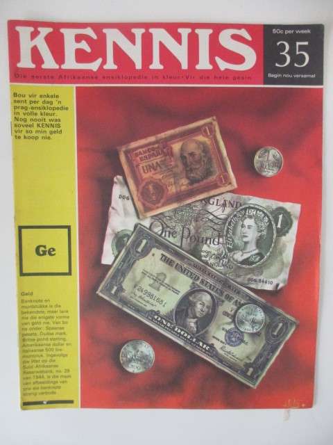 VINTAGE KENNIS ENSIKLOPEDIE IN KLEUR - NO. 35