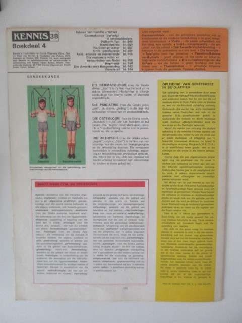 VINTAGE KENNIS IN KLEUR ENSIKLOPEDIE - NO. 38
