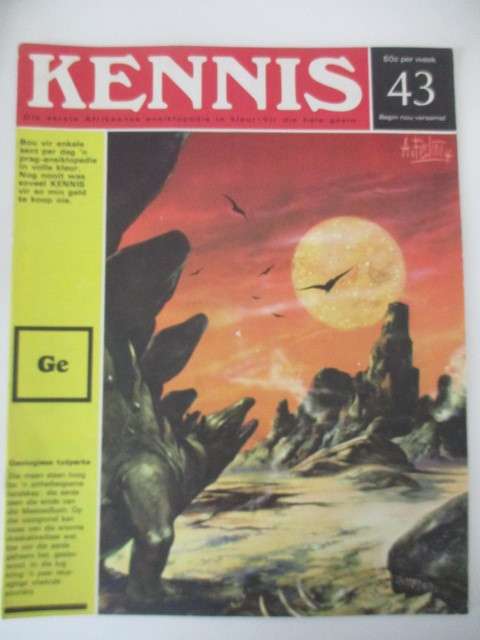 VINTAGE KENNIS ENSIKLOPEDIE IN KLEUR - NO. 43