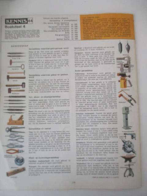 VINTAGE KENNIS ENSIKLOPEDIE  IN KLEUR NO. 44
