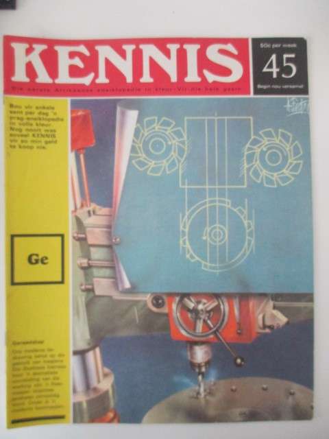 VINTAGE KENNIS ENSIKLOPEDIE IN KLEUR - NO. 45