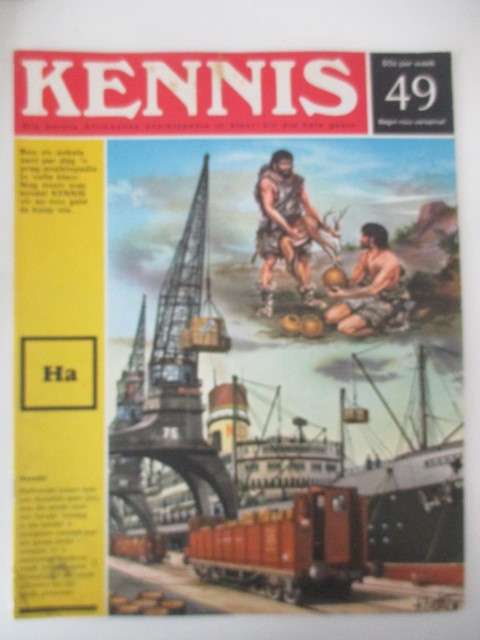 VINTAGE KENNIS ENSIKLOPEDIE IN KLEUR - NO 49