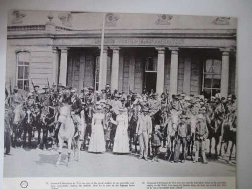 VINTAGE  SHELL THE SOUTH AFRICAN WAR   1899-1902  - LARGE PRINT - GENERAL CHRISTIAAN DE WET