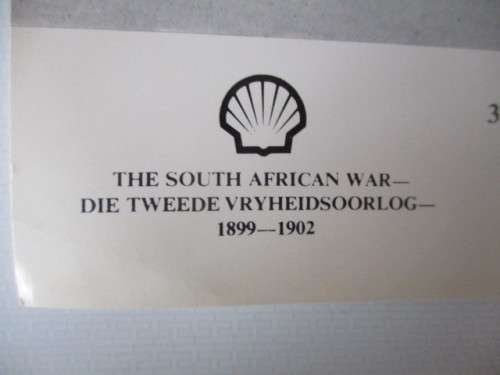 VINTAGE  SHELL THE SOUTH AFRICAN WAR   1899-1902  - LARGE PRINT - GENERAL CHRISTIAAN DE WET