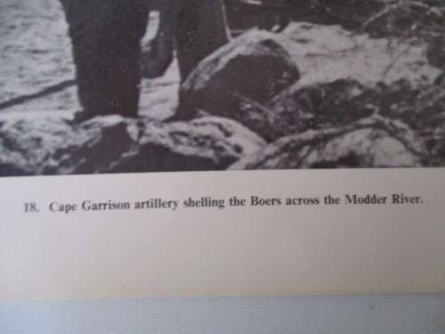 VINTAGE POSTER / PRINT - CAPE GARRISON BY THE MODDER RIVER - BOER WAR PERIOD 39CM X 31CM