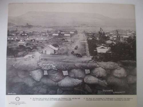 VINTAGE - POSTER / PRINT - VICTORIES AT MODDERSPRUIT - TIME OF THE BOER WAR - 39 CM X 31 CM