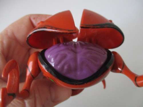 BEN  10 FIGURE WITH SERIAL NUMBER NOTE ONE LEG MISSING  APP.  8 CM