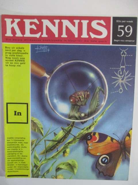 VINTAGE KENNIS ENSIKLOPEDIE IN KLEUR - NO. 59