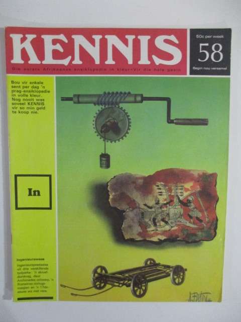 VINTAGE KENNIS - ENSIKLOPEDIE IN KLEUR - NO. 58