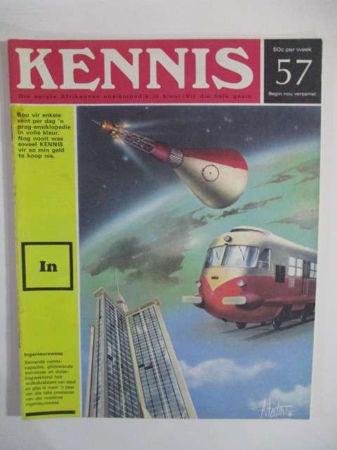 VINTAGE KENNIS ENSIKLOPEDIE IN KLEUR - NO. 57