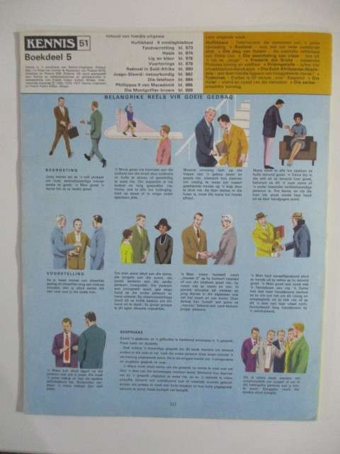 VINTAGE KENNIS ENSIKLOPEDIE IN KLEUR - NO. 51 -- 1960`S - 1970`S