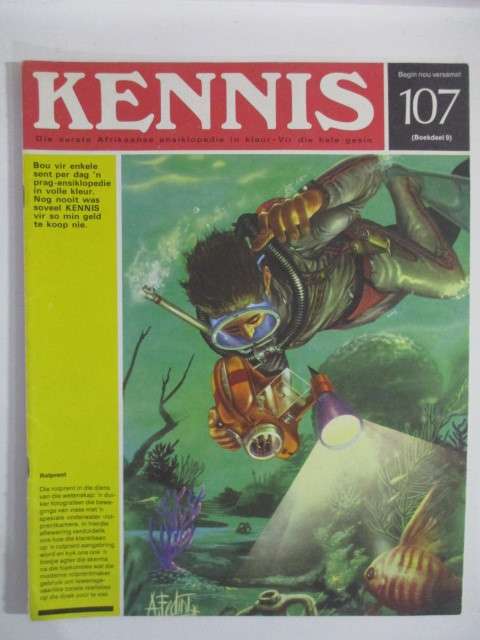 VINTAGE - KENNIS ENSIKLOPEDIE IN KLEUR - NO. 107 - 1960`S - 1970`S